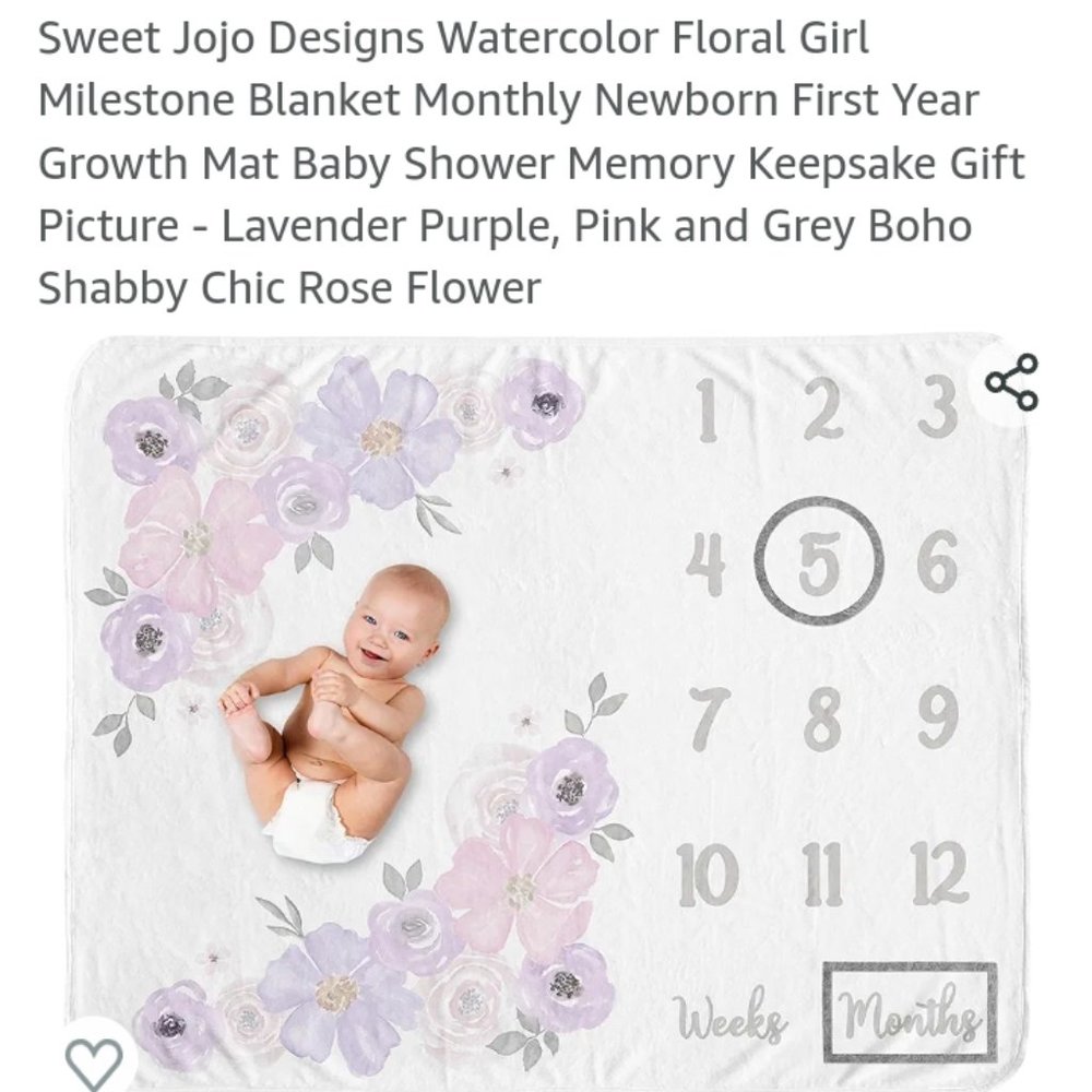 Milestone blanket and blocks